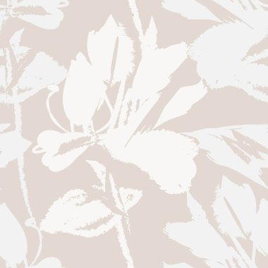 Tarafsız Renk Özeti: Moda tekstil, grafik, arka plan ve el sanatları için kusursuz desen tasarımı