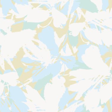 Moda tekstil, grafik, arka plan ve el sanatları için Pastel Soyut Çiçeksiz desen tasarımı