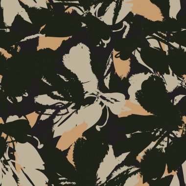 Tarafsız Renk Özeti: Moda tekstil, grafik, arka plan ve el sanatları için kusursuz desen tasarımı