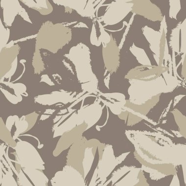 Tarafsız Renk Özeti: Moda tekstil, grafik, arka plan ve el sanatları için kusursuz desen tasarımı