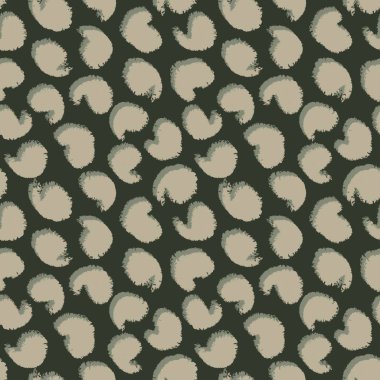 Tarafsız Renkli Paisley: Moda tekstil, grafik, arka plan ve el sanatları için soyut ve kusursuz desen tasarımı