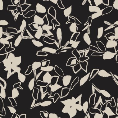 Tarafsız Renkli Paisley: Moda tekstil, grafik, arka plan ve el sanatları için soyut ve kusursuz desen tasarımı