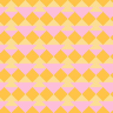 Pastels Geometric Fair adası örgü, moda tekstil ve grafikleri için pürüzsüz desen tasarımı