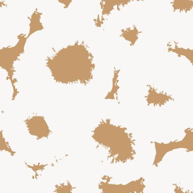 Moda tekstil ve grafikleri için nötr Renkli Geometrik daireler kusursuz desen tasarımı