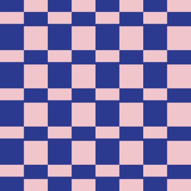 Pastels Geometrik kareler moda tekstil ve grafikleri için kusursuz desen tasarımı