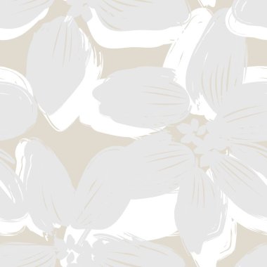 Tarafsız Renk Özeti: Moda tekstil, grafik, arka plan ve el sanatları için kusursuz desen tasarımı