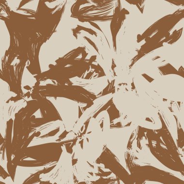 Tarafsız Renk Özeti: Moda tekstil, grafik, arka plan ve el sanatları için kusursuz desen tasarımı