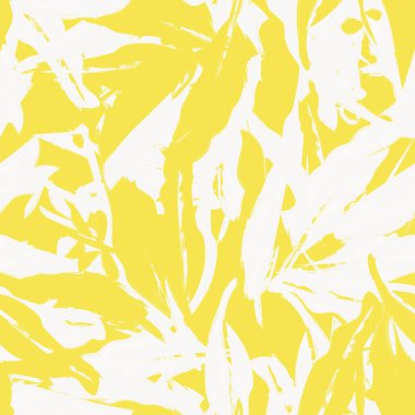 Moda tekstil, grafik ve el sanatları için renkli Tropikal Yapraksız desen tasarımı