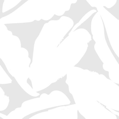 Moda tekstil, grafik ve el sanatları için tek renkli Tropikal Yaprak kusursuz desen tasarımı