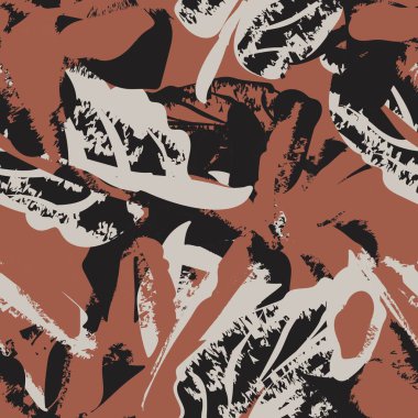 Tarafsız Renk Özeti: Moda tekstil, grafik, arka plan ve el sanatları için kusursuz desen tasarımı