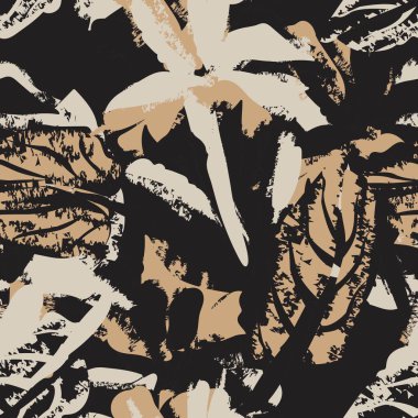 Tarafsız Renk Özeti: Moda tekstil, grafik, arka plan ve el sanatları için kusursuz desen tasarımı