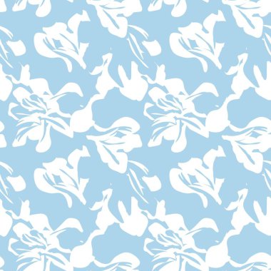 Moda tekstil, grafik, arka plan ve el sanatları için Pastel Soyut Çiçeksiz desen tasarımı