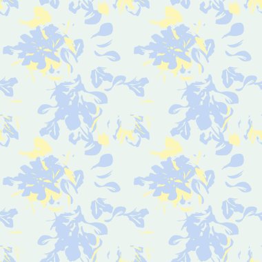 Moda tekstil, grafik, arka plan ve el sanatları için Pastel Soyut Çiçeksiz desen tasarımı