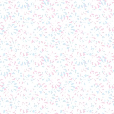 Moda tekstil, grafik, arka plan ve el sanatları için Pastel Soyut Çiçeksiz desen tasarımı