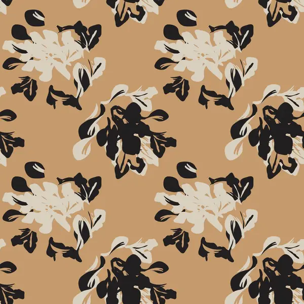 Tarafsız Renk Özeti: Moda tekstil, grafik, arka plan ve el sanatları için kusursuz desen tasarımı