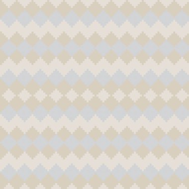 Tarafsız Renk Argyle adası örgü, moda tekstili, grafikler için kusursuz desen tasarımı