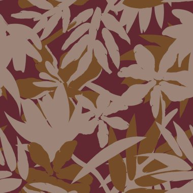 Tarafsız Renk Özeti: Moda tekstil, grafik, arka plan ve el sanatları için kusursuz desen tasarımı