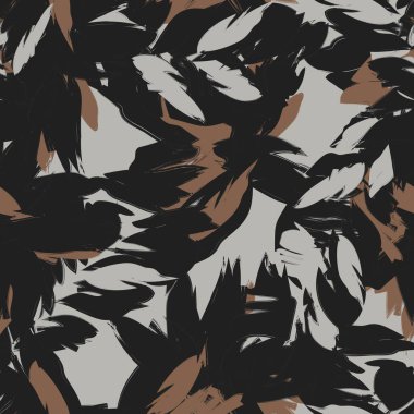 Tarafsız Renk Özeti: Moda tekstil, grafik, arka plan ve el sanatları için kusursuz desen tasarımı