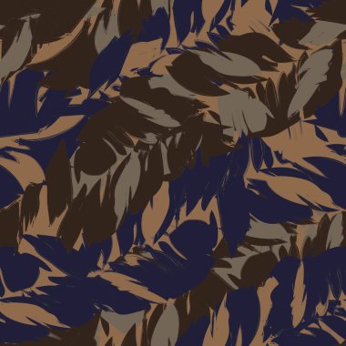 Tarafsız Renkli Tropikal Yaprak Moda tekstil, grafik ve el sanatları için kusursuz desen tasarımı