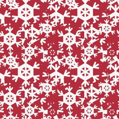 Noel Kar Taneleri Moda tekstil ve grafikleri için kusursuz bir desen tasarladı