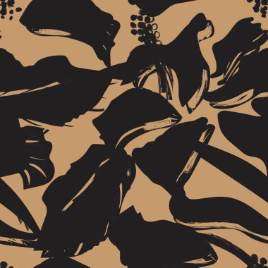 Tarafsız Renk Özeti: Moda tekstil, grafik, arka plan ve el sanatları için kusursuz desen tasarımı