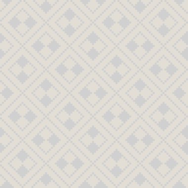 Tarafsız Renk Argyle adası örgü, moda tekstili, grafikler için kusursuz desen tasarımı