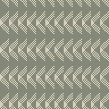 Tarafsız Renkli Güzel Ada desenli örgü, moda tekstili, grafikler için kusursuz desen tasarımı