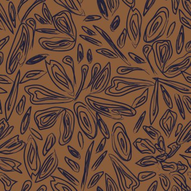 Tarafsız Renk Soyut Çizgisi Çiçeksiz desen tasarımı moda tekstil, grafik, arka plan ve el sanatları için