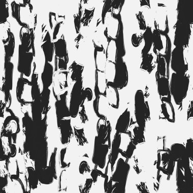 Tarafsız Renk Soyut Fırça darbeleri moda tekstil, grafik ve el sanatları için desen tasarımı