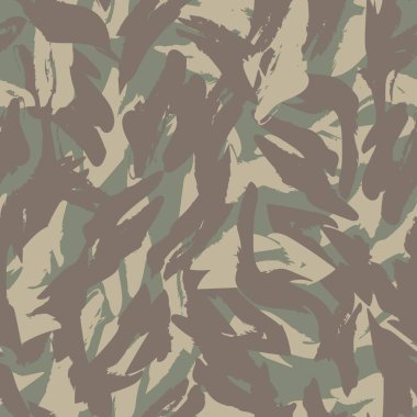 Tarafsız Renk Soyut Fırça darbeleri moda tekstil, grafik ve el sanatları için desen tasarımı