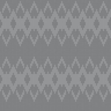 Tek renkli Argyle adası örgü, moda tekstili, grafikler için kusursuz desen tasarımı