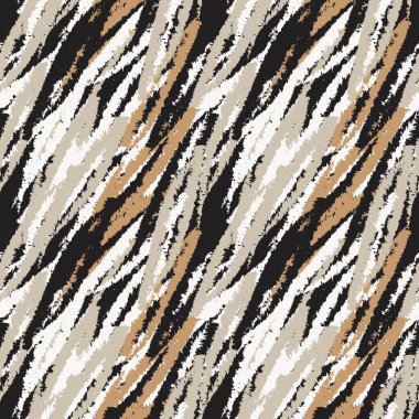 Tarafsız Renk Soyut Fırça darbeleri moda tekstil, grafik ve el sanatları için desen tasarımı