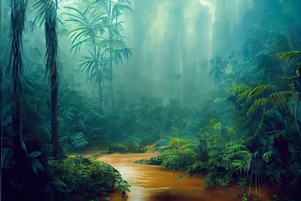 Tropical jungles of South Western Asia