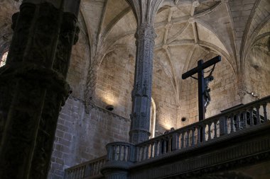 Jeronimos Manastırı Yalnız İsa, Lizbon, Portekiz