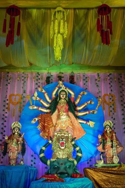 Bogini Durga Festiwalu Navratri — Zdjęcie stockowe