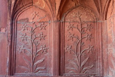 Naubat Khana veya Naqar Khana, Delhi, Hindistan 'daki Kızıl Kale. UNESCO Dünya Mirası Alanı