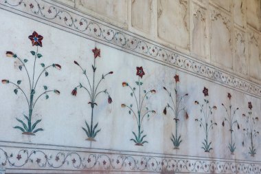 Sawan Pavyonu, Kızıl Kale, Eski Delhi, Hindistan. UNESCO Dünya Mirası Alanı