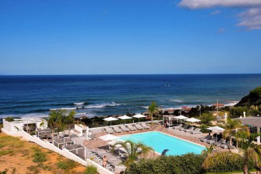 İtalya 'nın Ricadi capo vaticano şehrinde panorama