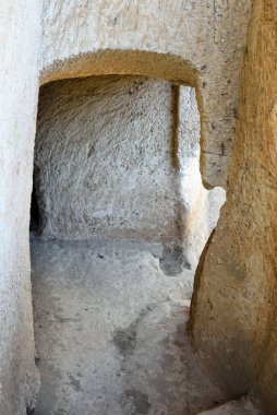 Zungri Mağaraları: Rock yerleşim vibo valentia calabria italy