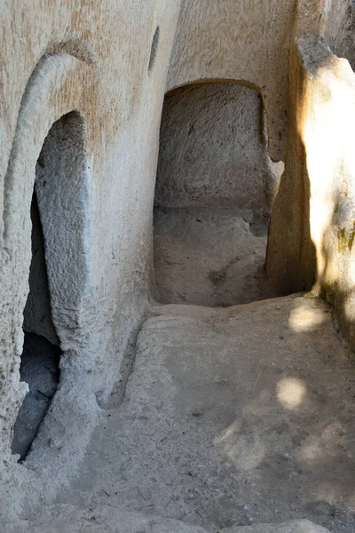 Zungri Σπήλαια Rock Settlement Vibo Valentia Calabria Ιταλία — Φωτογραφία Αρχείου
