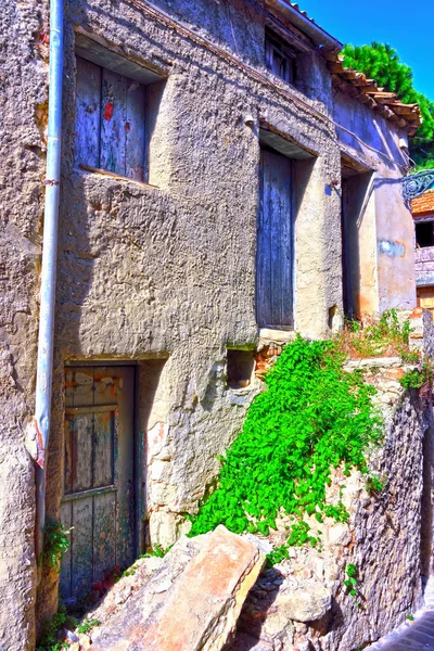 Zungri Calabria Talya Nın Tarihi Merkezine Bir Göz Atalım — Stok fotoğraf