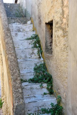 Zungri Calabria İtalya 'nın tarihi merkezi.