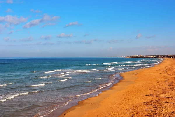 stock image randello beach ragusa sicily italy