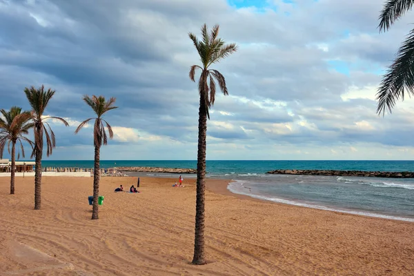 stock image the beach at marina di Ragusa Sicily Italy