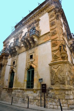 Beneventano Sarayı XVIII. Yüzyıl Sicli Sicilya İtalya