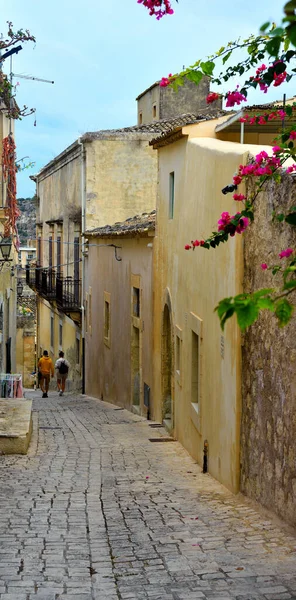 시칠리아섬의 역사적 중심지 — 스톡 사진