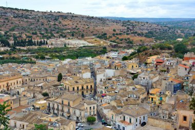 Sicilya 'nın tarihi merkezi Sicilya Panoraması
