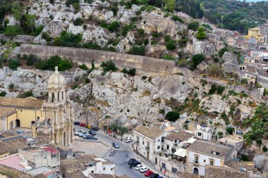 Sicilya 'nın tarihi merkezi Sicilya Panoraması