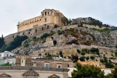 Manastır Santa Maria della Croce Scicli Sicilya İtalya