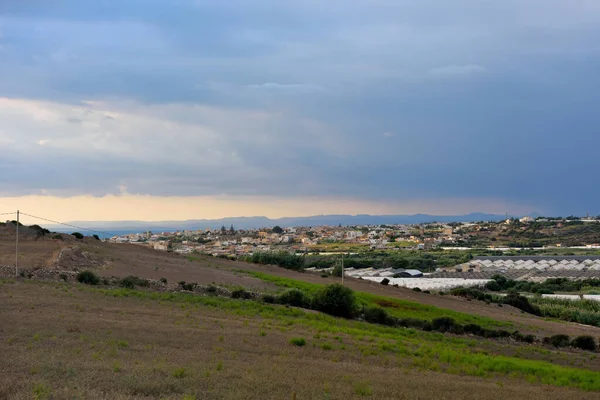 stock image panorama of scoglitti sicily italy